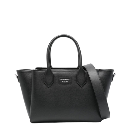 Medium Shopper Bag with Palmellato Finish - Image 1