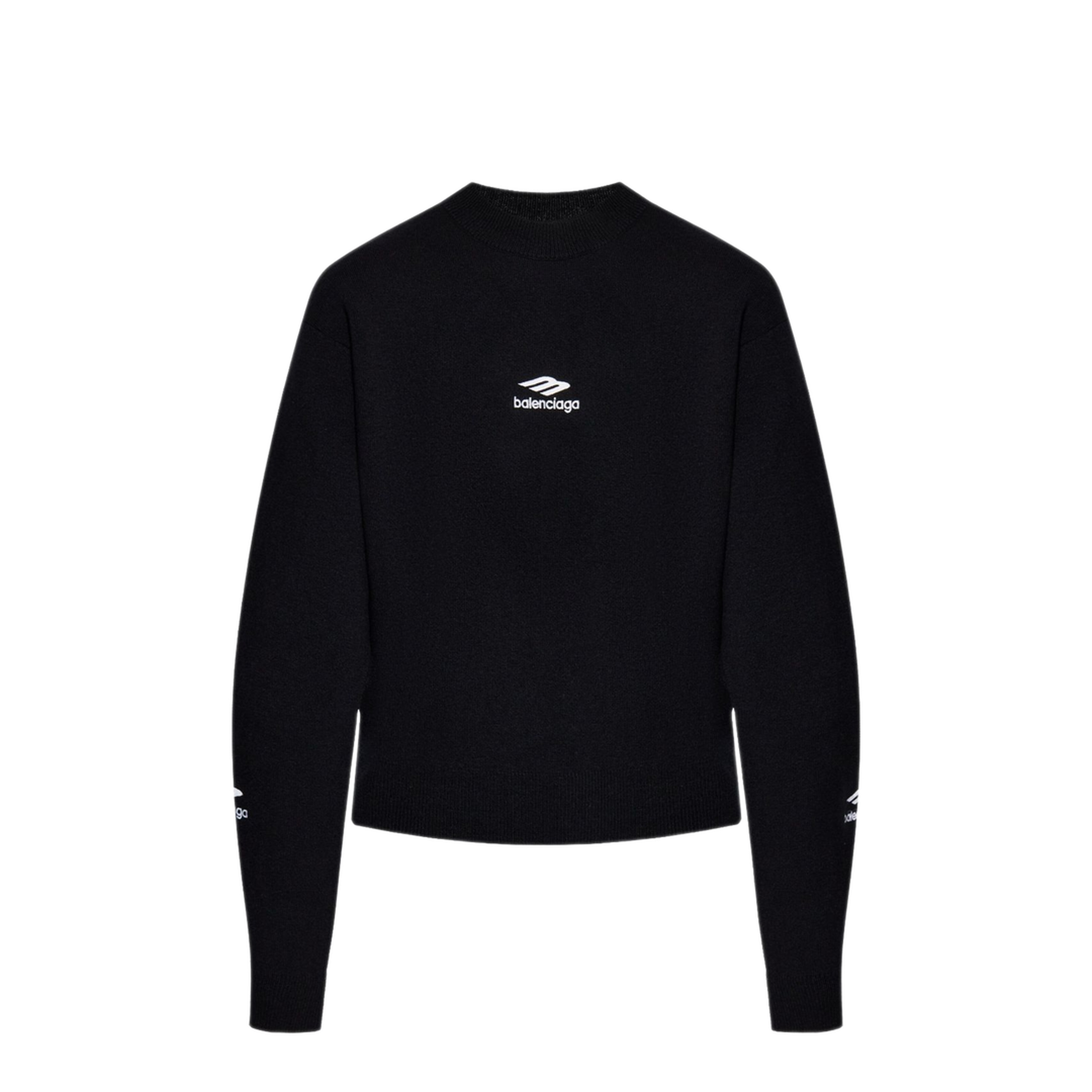 Wool Knitted Ski Crewneck - Image 3