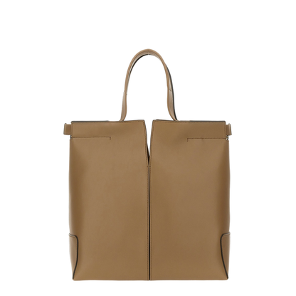Tod’s Di Bag Folio Small Leather Shopping Bag - Cappuccino - Image 5