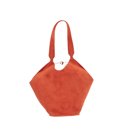 Lotus Small Leather Shoulder Bag - Image 3