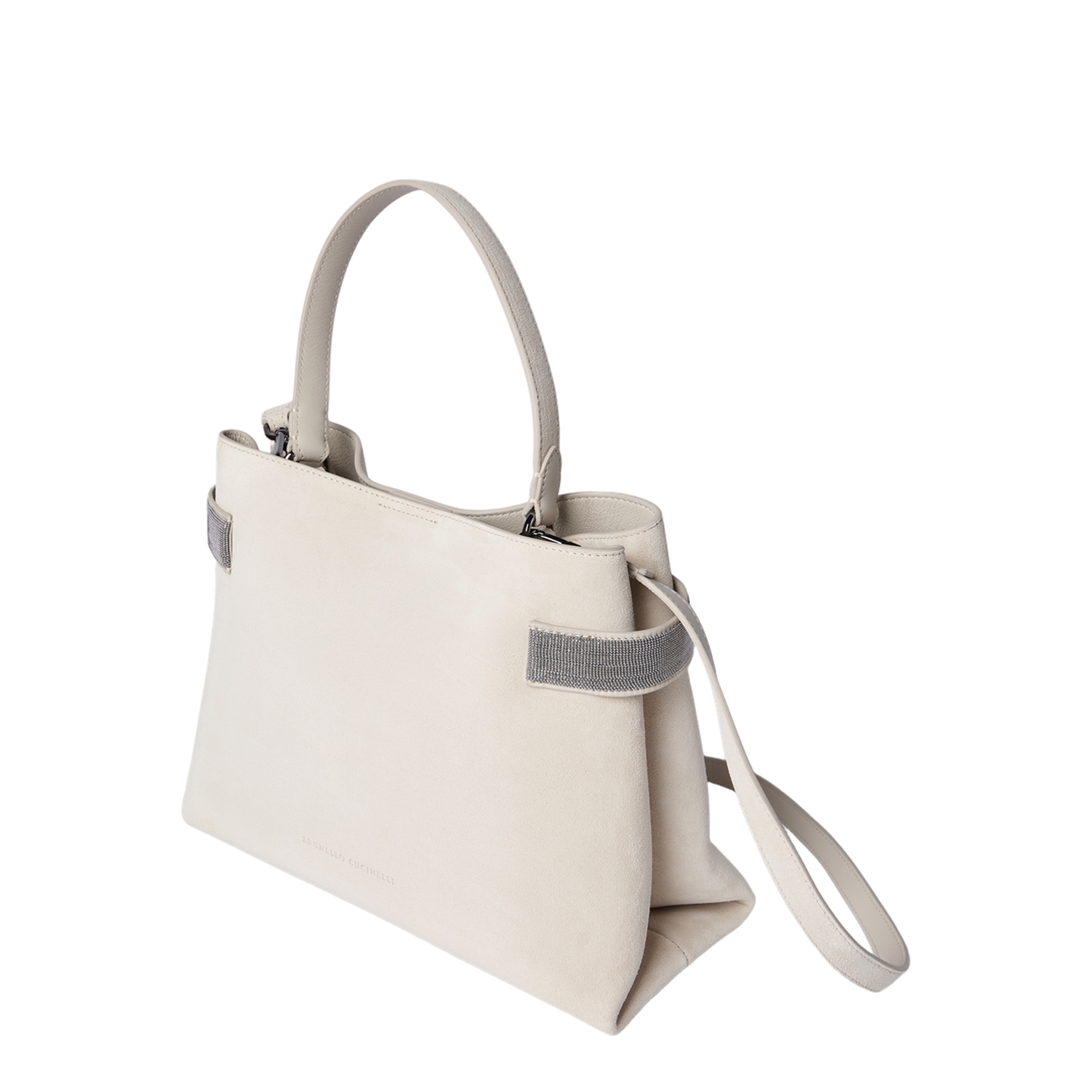 Tote Bag in Suede - Image 3