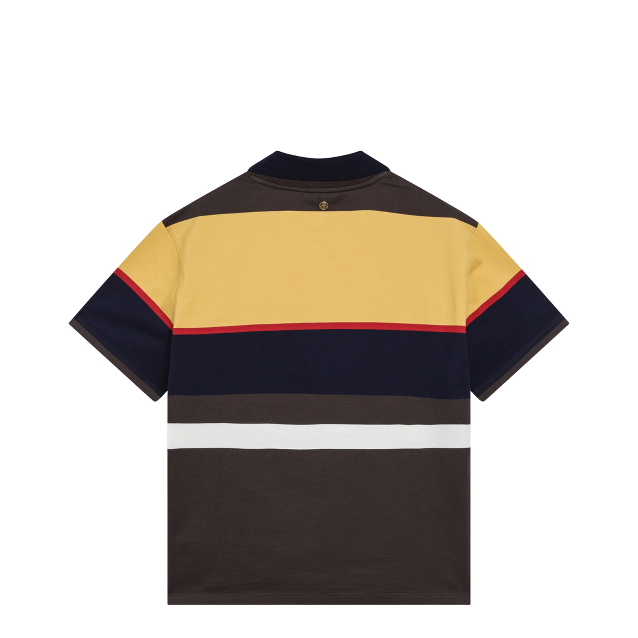 Men's Multicolor Striped Cotton T-Shirt - Image 2