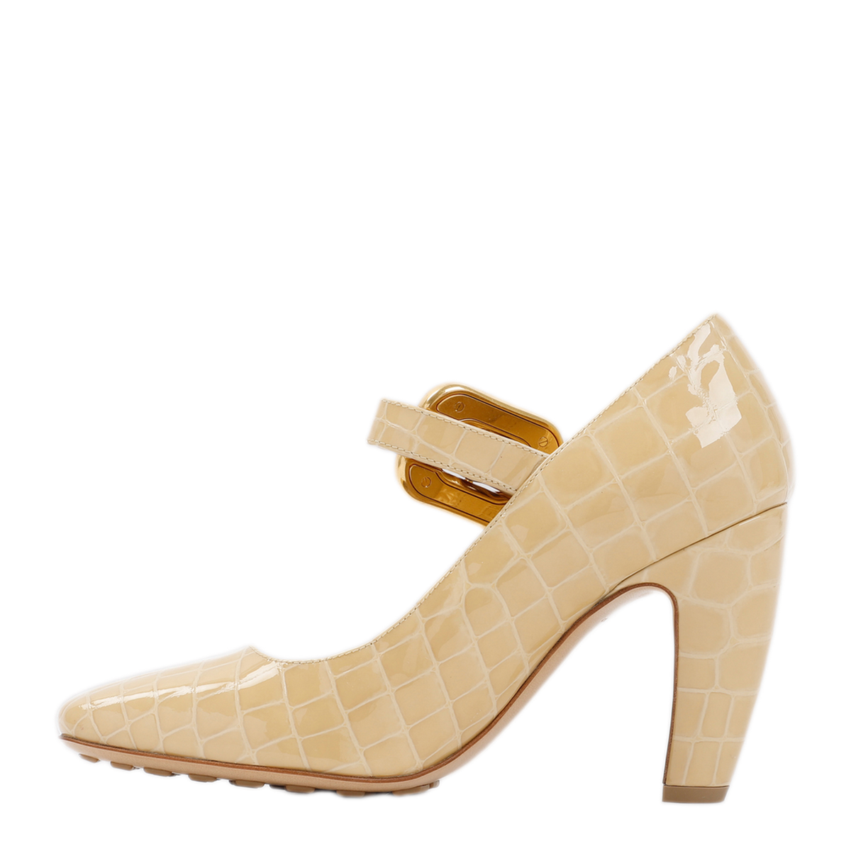 Beige Mostra Mary Jane Pump - Image 4