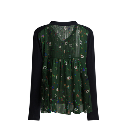 Cardigan With Floral Print - Image 2
