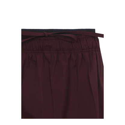 Drawstring Poplin Midi Skirt - Image 4