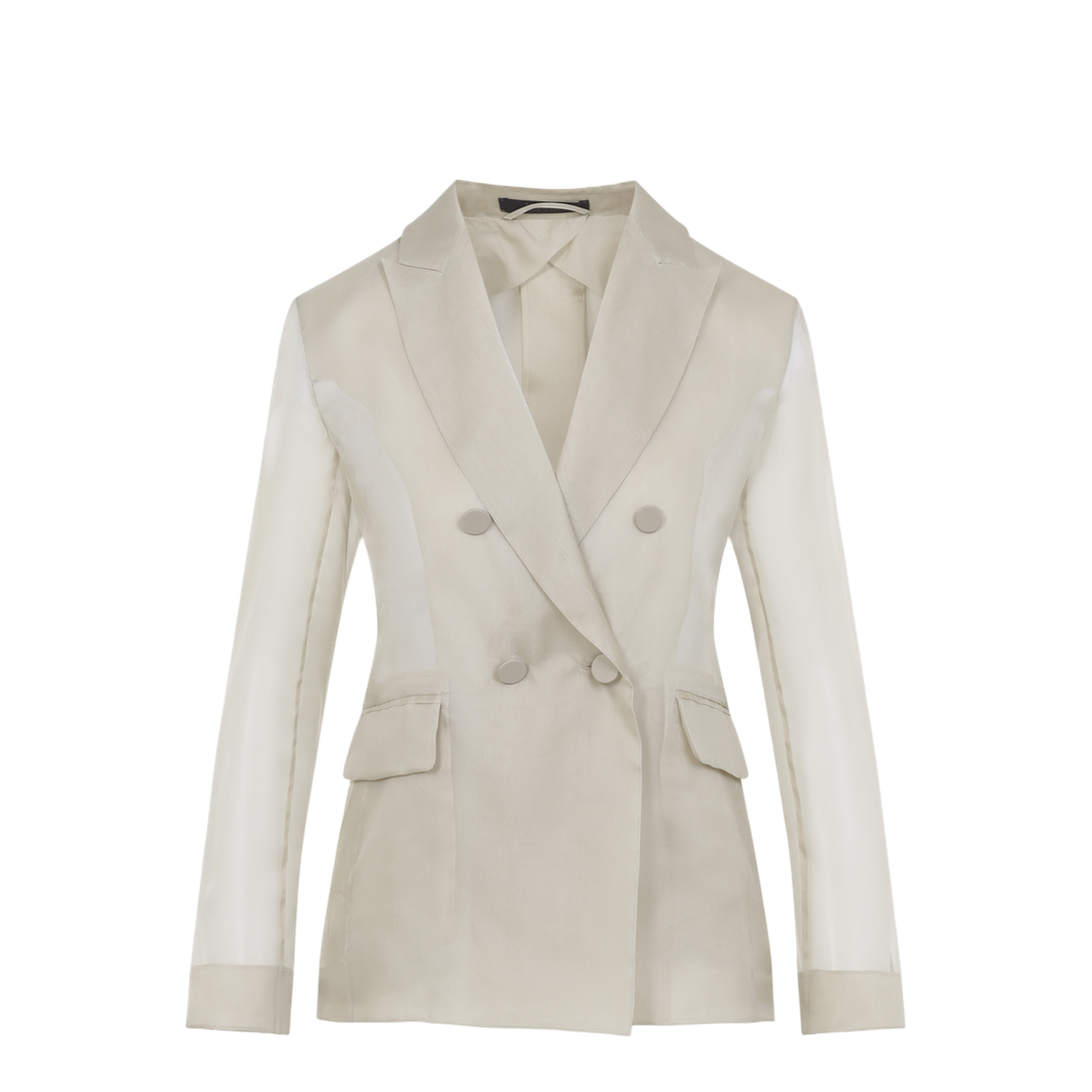 Pianoforte Slogan Organza Jacket - Image 3