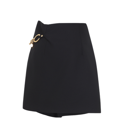 Wool Mini Skirt - Image 4