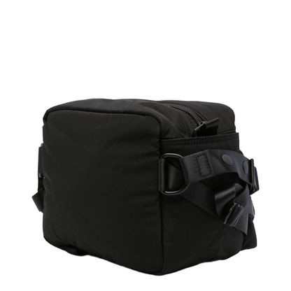 Senses Medium Nylon Messenger Bag - Black - Image 3