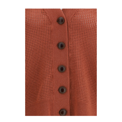Cardigan in Cashmere with V-Neck - Image 3