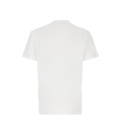Cotton T-Shirt in White - Image 2