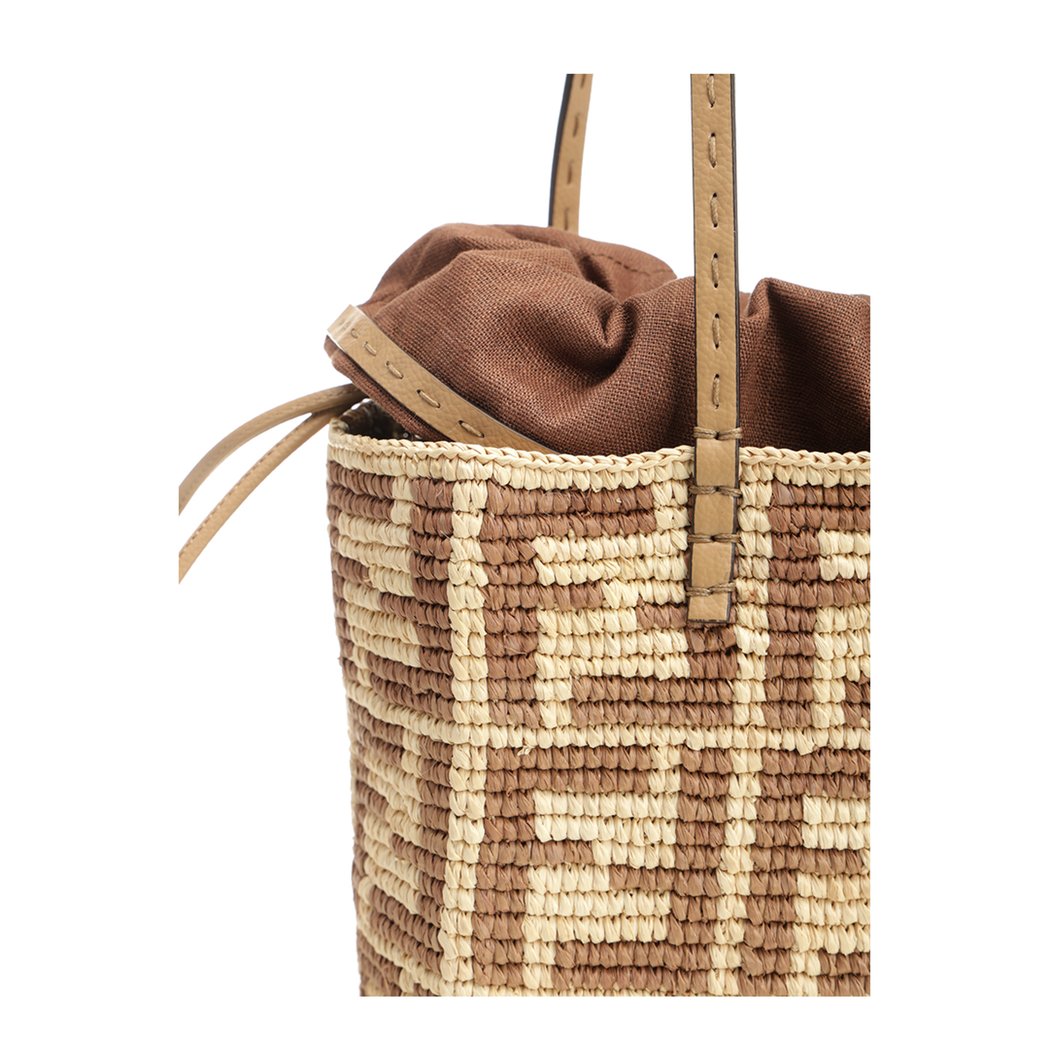 Roll Small Handbag in Metallic - Image 5