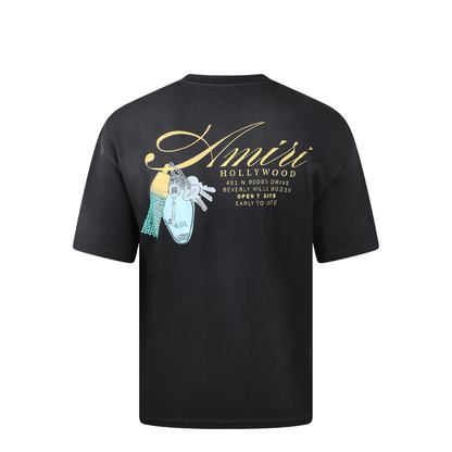 Logo Printed T-Shirts Black - Image 3