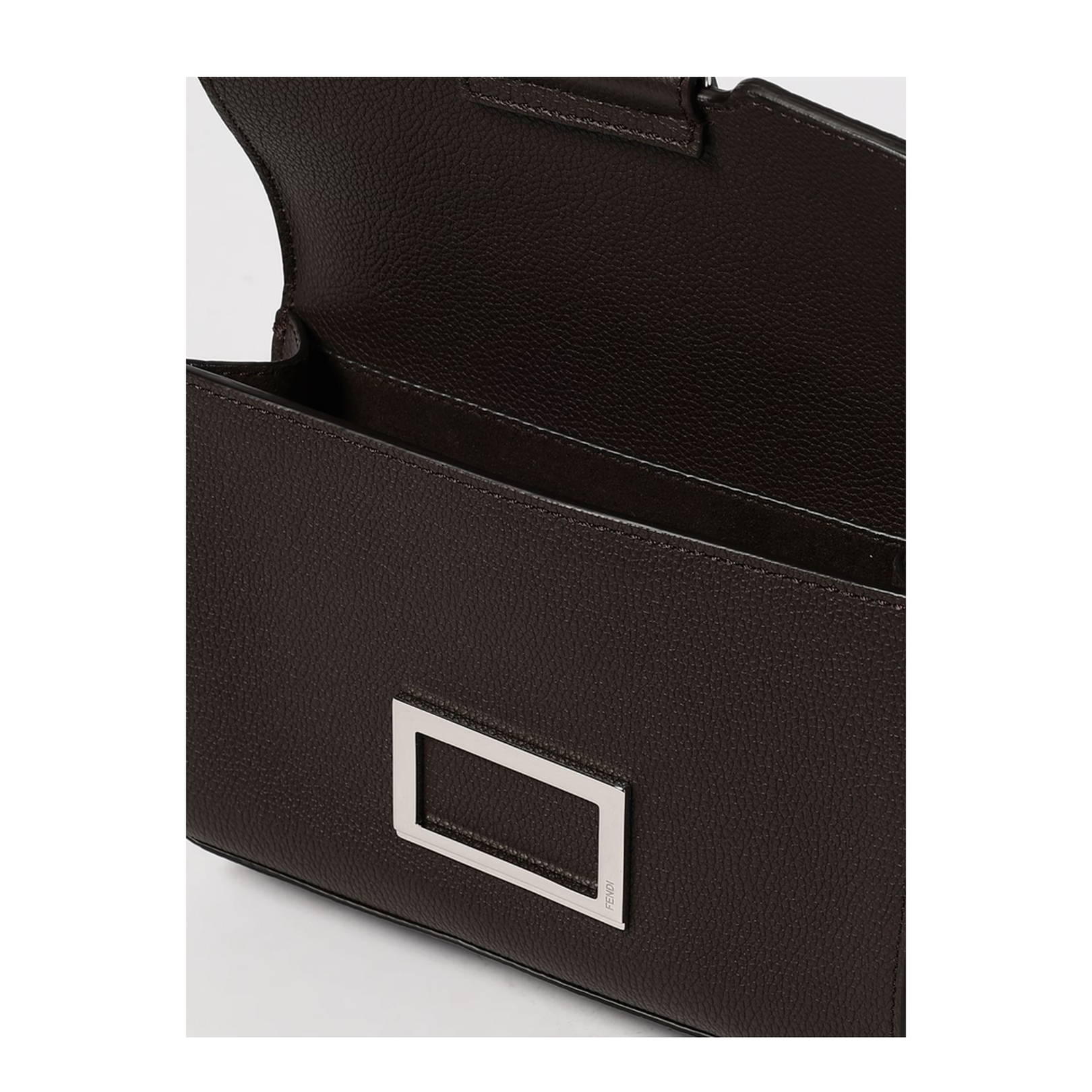 Double Baguette Leather Brown - Image 5
