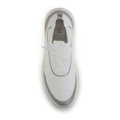 Techno Cotton Knit Sneakers Runners - Image 4