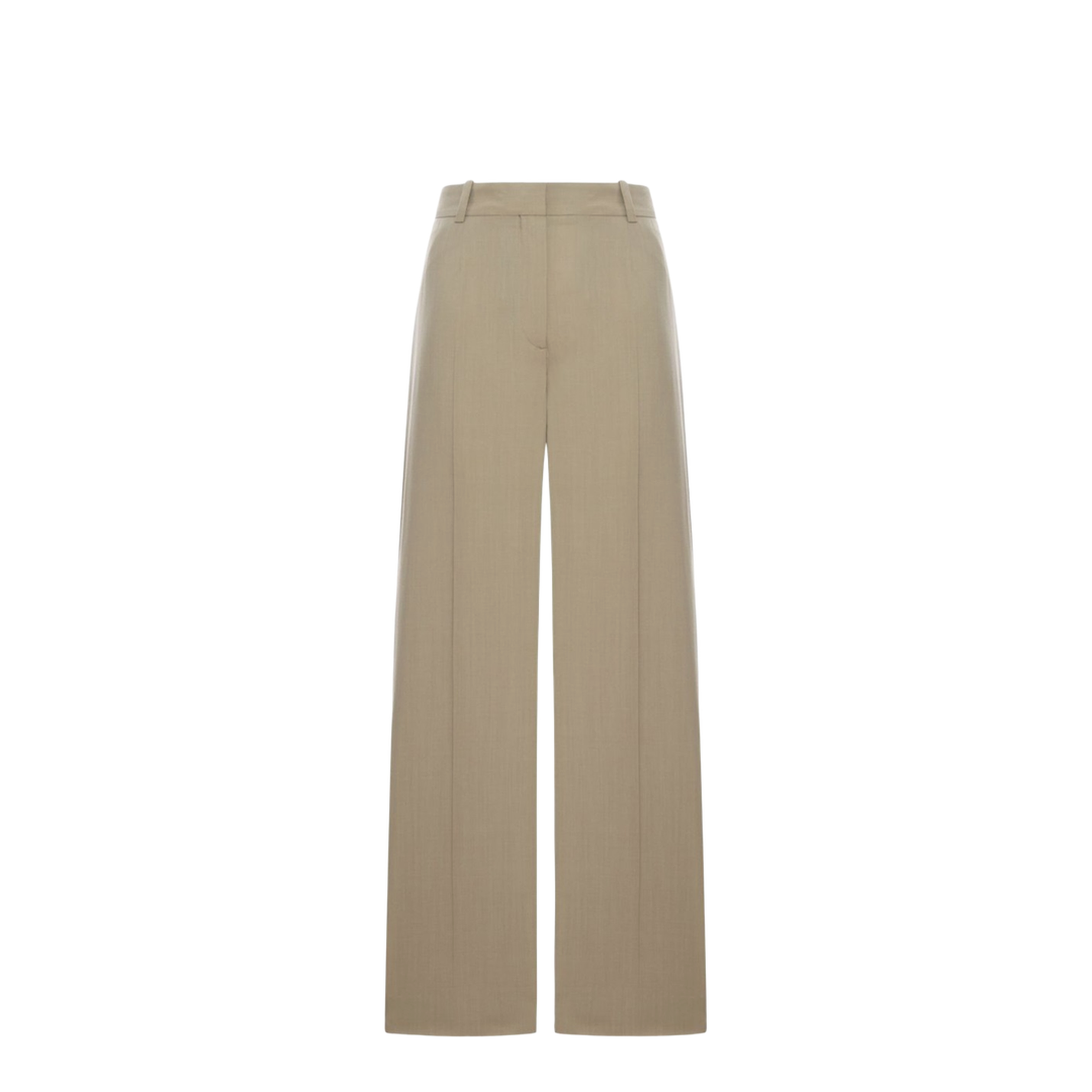 Wool Blend Tailored Pants - Image 1