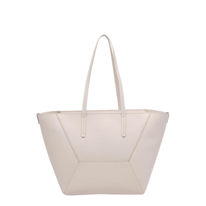 BC Duo Small Calfskin Tote Bag - Ivory - Image 2