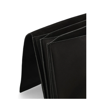 Paris 1952 Pochette Handbag Satin Black - Image 4