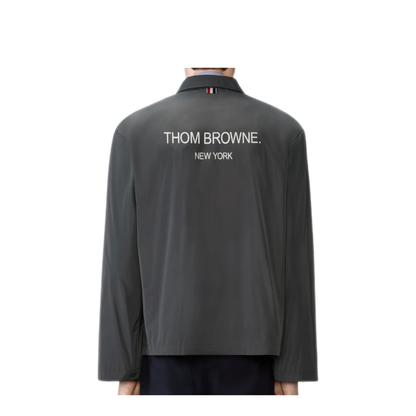 Packable S/C W/ Flap Pockets (27") W/ Logo Print In Light Memory Tech - Image 2