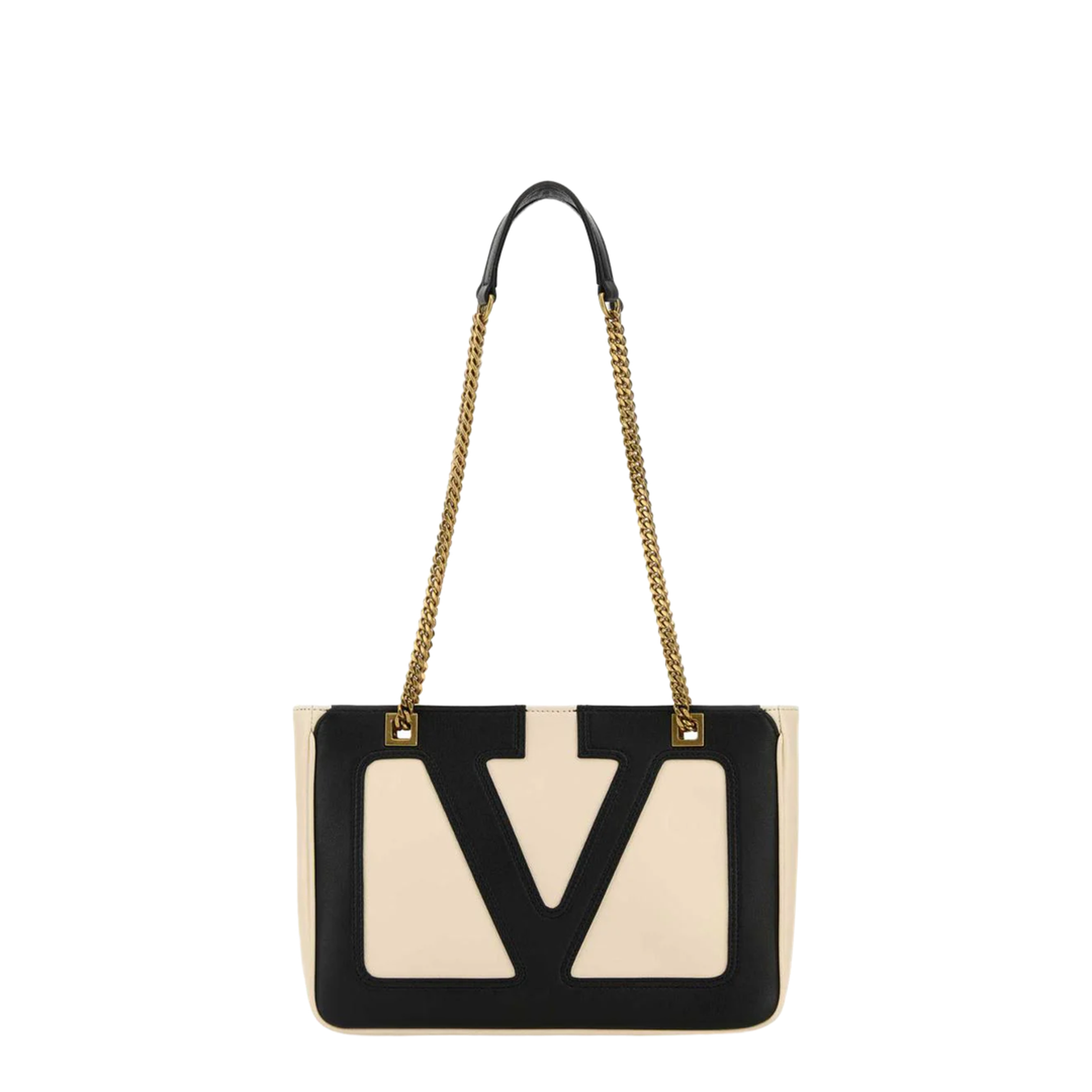 Ivory Nappa Leather Small Viva Superstar Shoulder Bag - Image 1