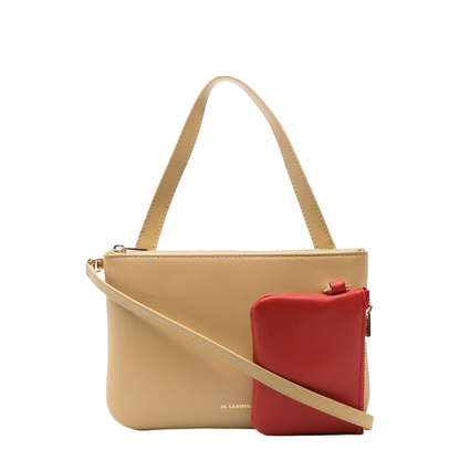 Medium Calfskin Crossbody - Beige/Natural - Image 1