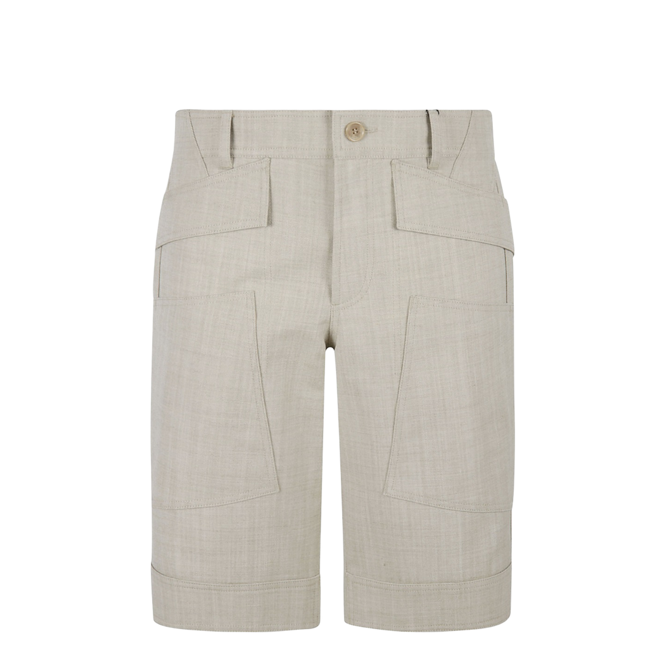 Grain De Poudre Wool Bermuda Shorts - Image 1