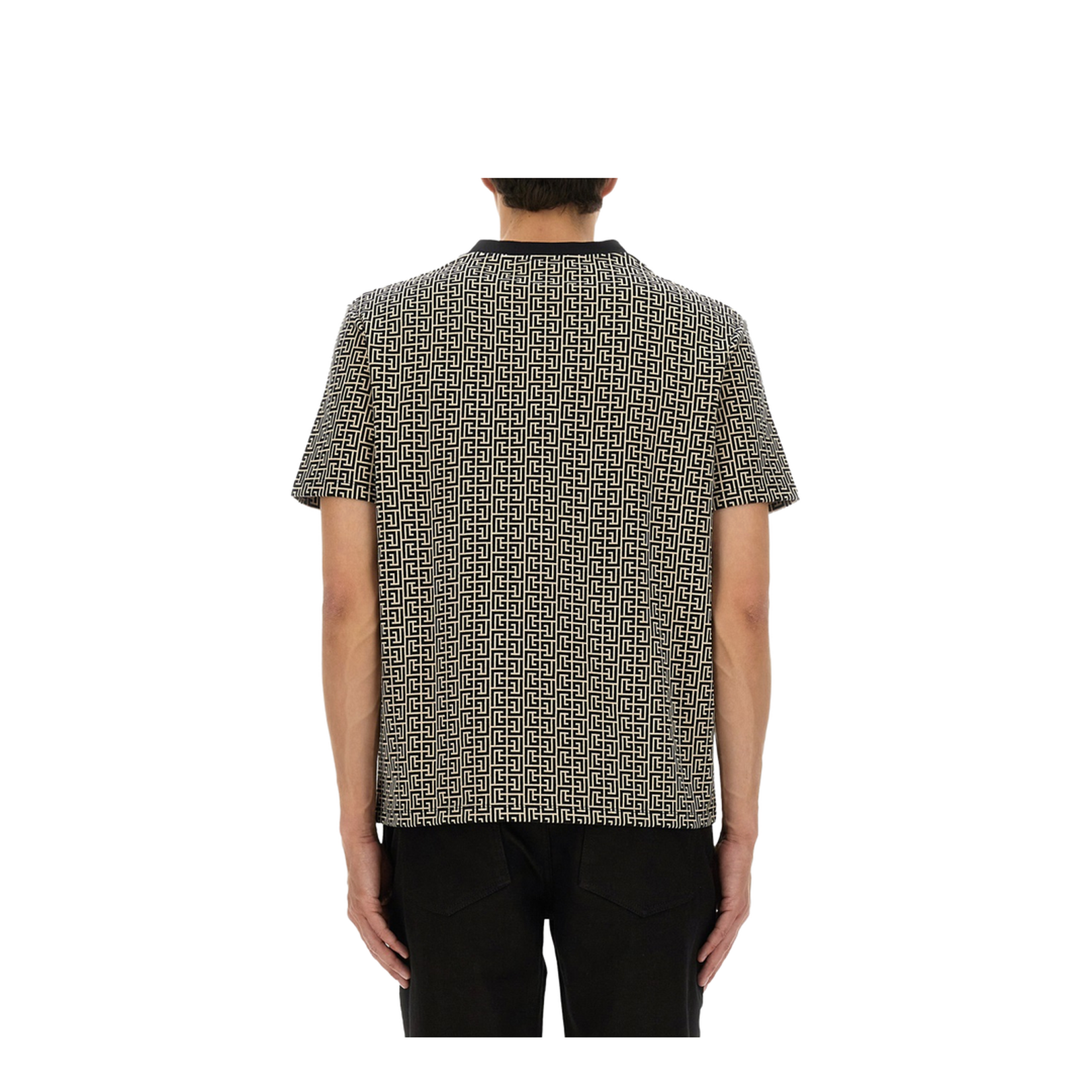 Monogrammed Jacquard T-Shirt - Image 2