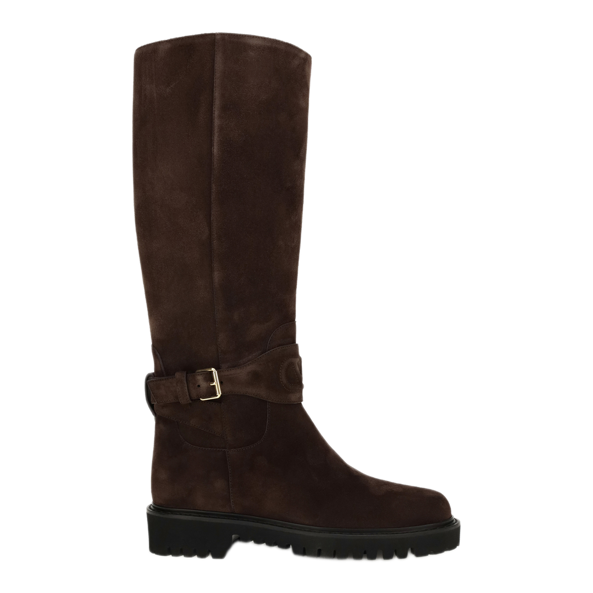 Vlogo Signature Suede High Boots - Image 1
