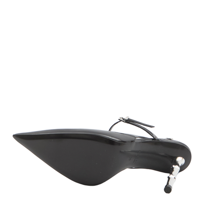 Bamboo 105 Slingback Pumps In Patent Leather - Image 4