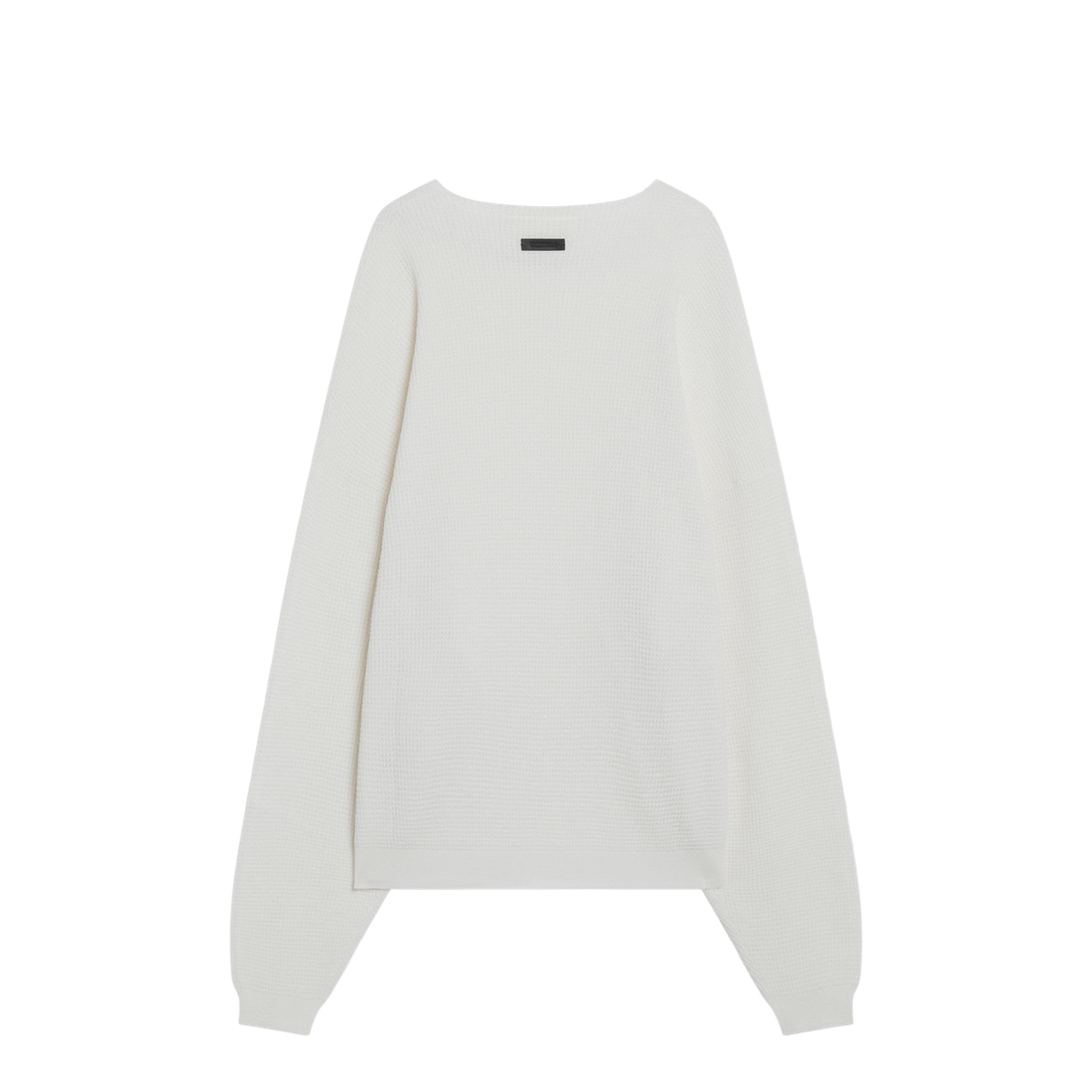 Cloud White Nylon-Blend Sweater - Image 2