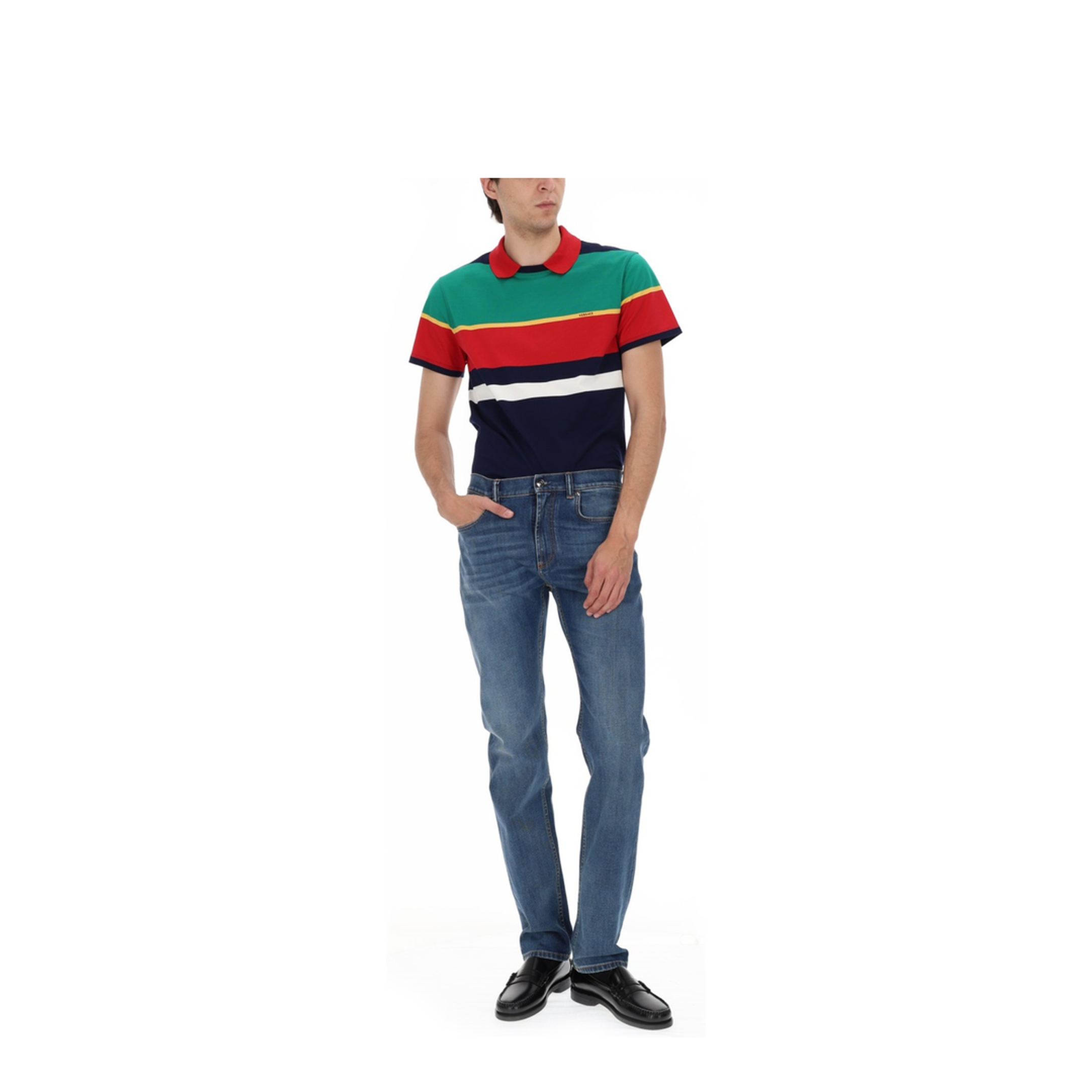 Striped Cotton T-Shirt - Image 2