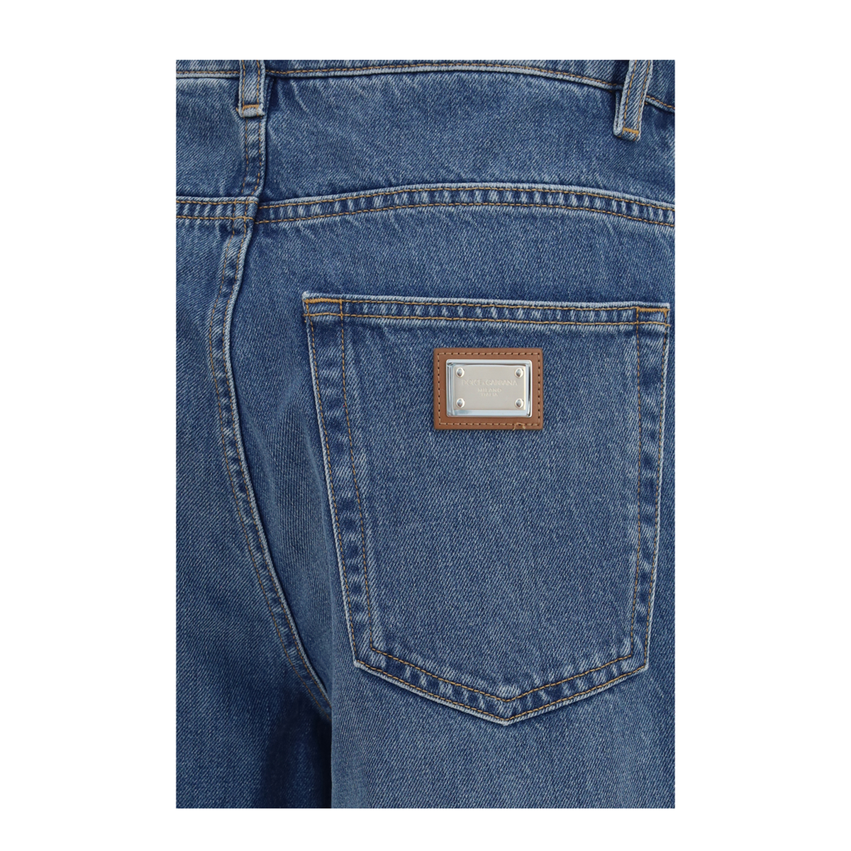 Straight Leg Five Pocket Jeans - Image 3