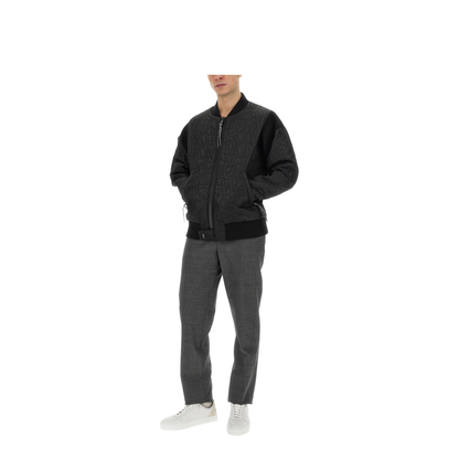 Stripped Cyclist Jacket - Image 2