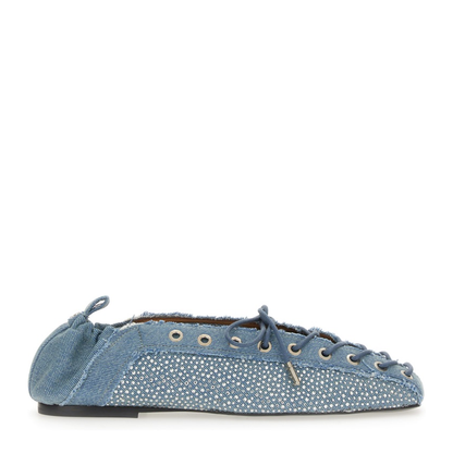 Lace-Up Ballerina - Image 1