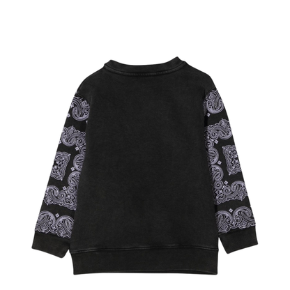 Crewneck Sweatshirt Patterned Print and Logo - Image 2