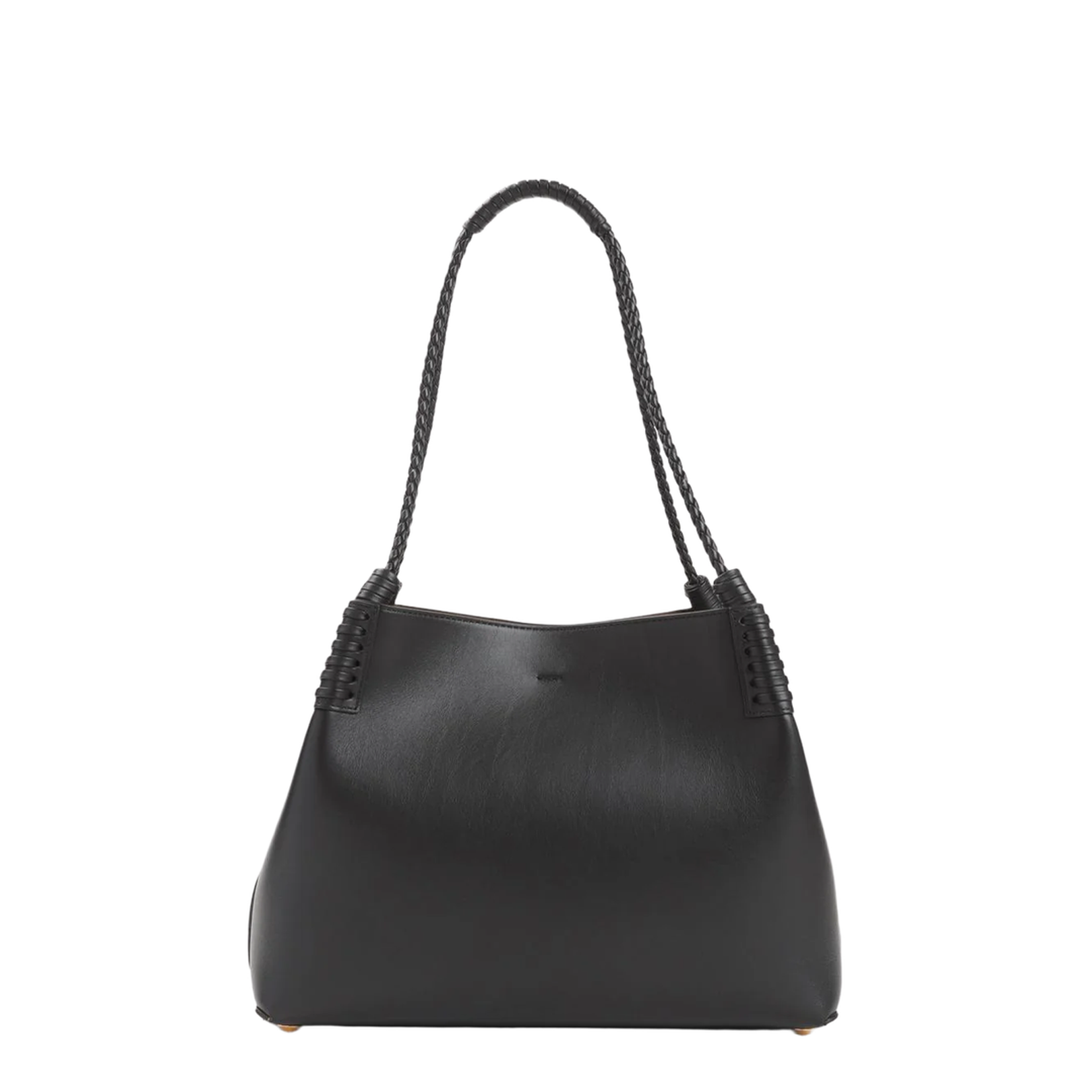 Libra S Black Leather Handbag - Image 2