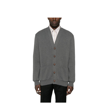 Melange Cotton Cardigan - Image 4