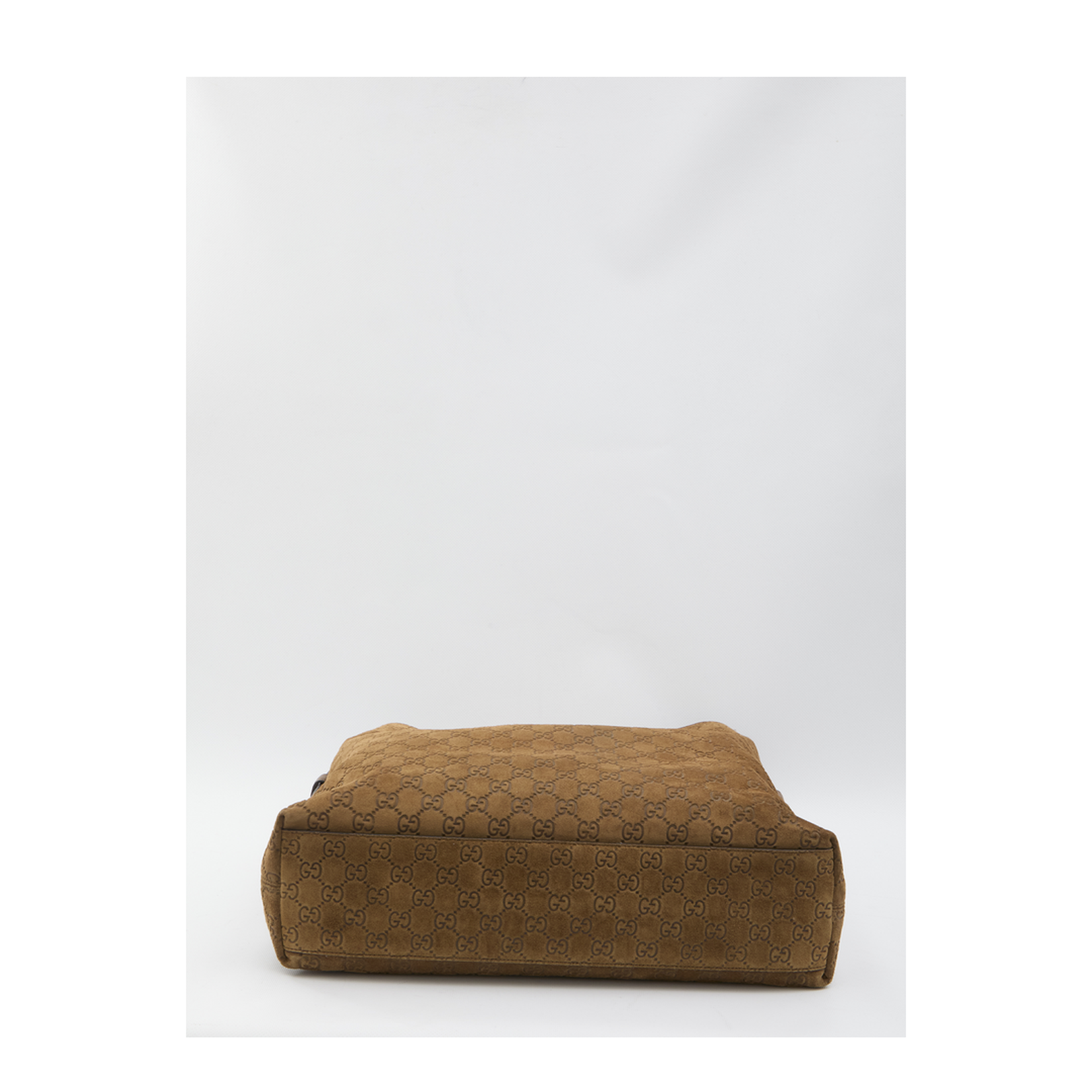 Beatrix Large Suede Tote Bag in Brown - Image 3