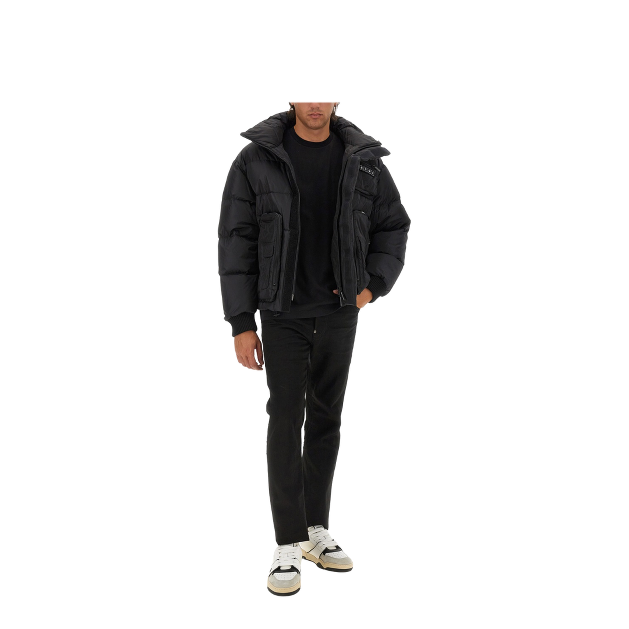 Down Jacket With Logo - Image 2