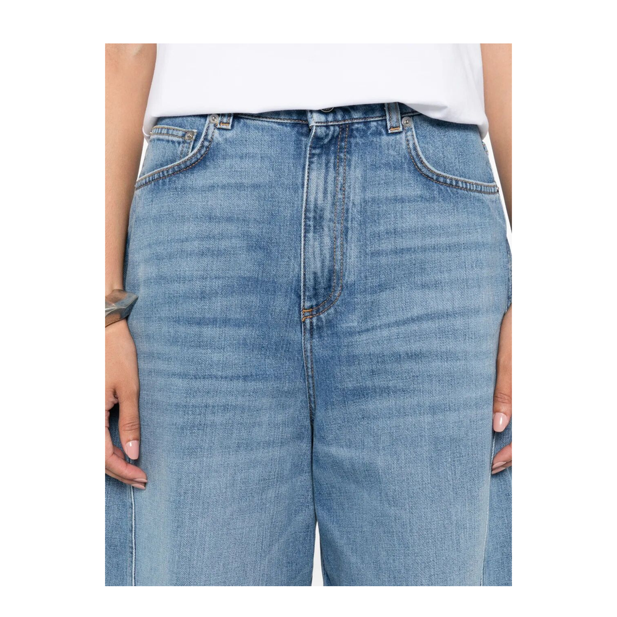 Cocoon Logo-Patch Jeans - Image 5