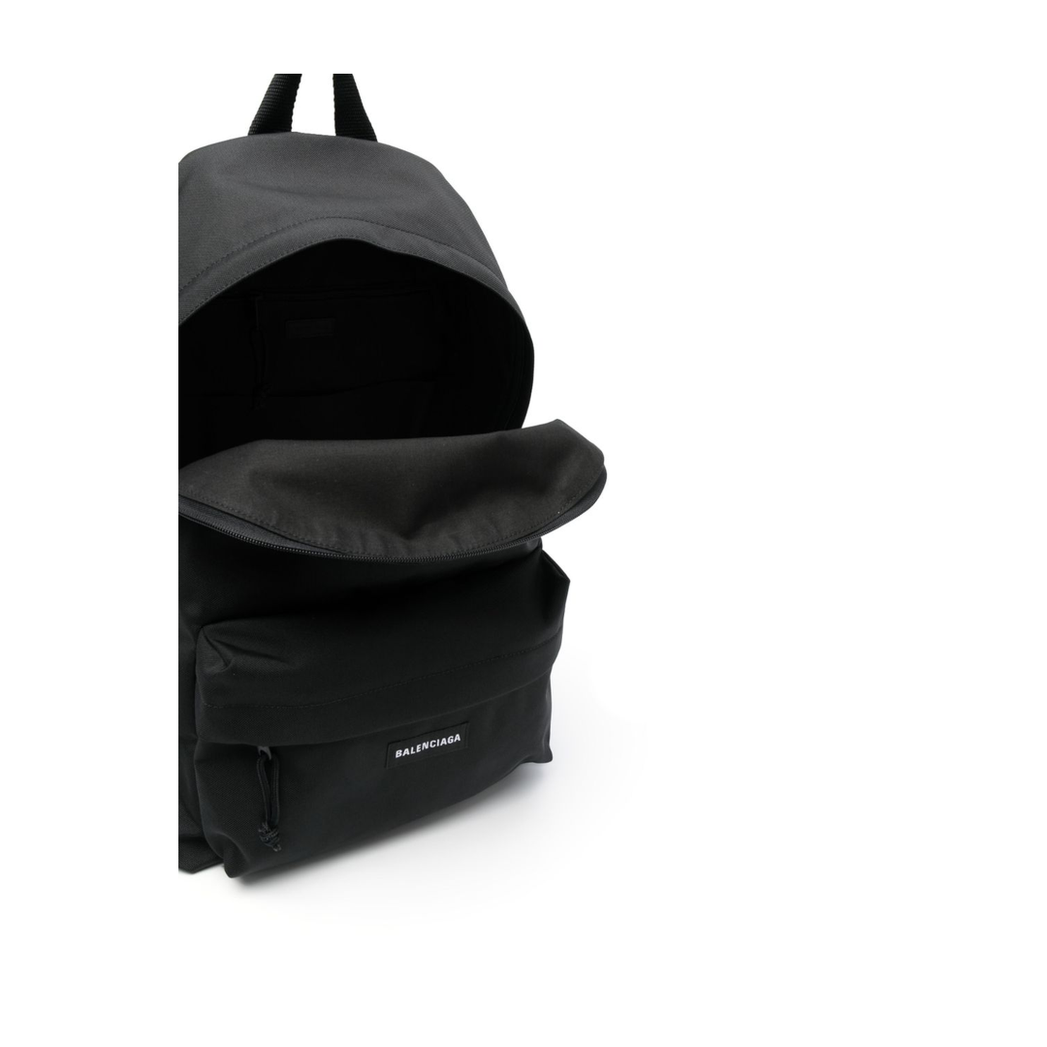 Explorer Recycled Nylon Backpack - Black - Image 2