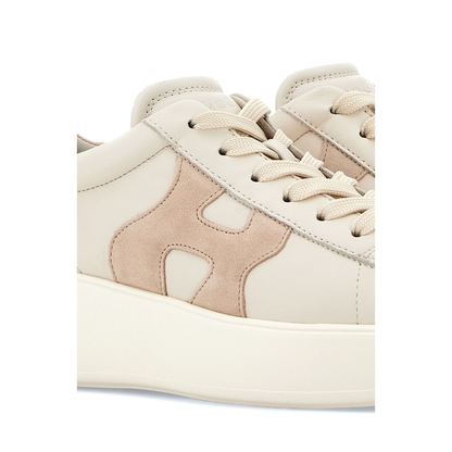 Panelled Design Lace-Up Sneakers - Image 3