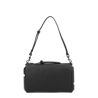 The Snapshot Calf Leather Shoulder Bag - Black - Image 2