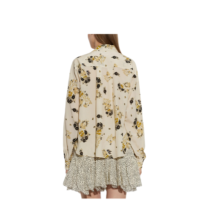 Printed Silk Blouse - Image 5