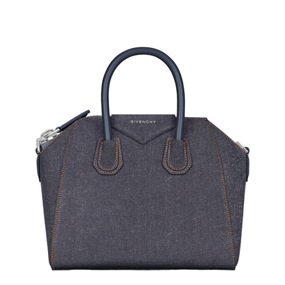 Mini Antigona Bag in Denim - Image 1