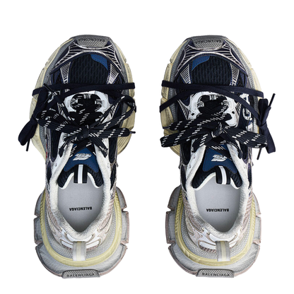 3XL Split Worn-Out Effect Sneakers - Image 3