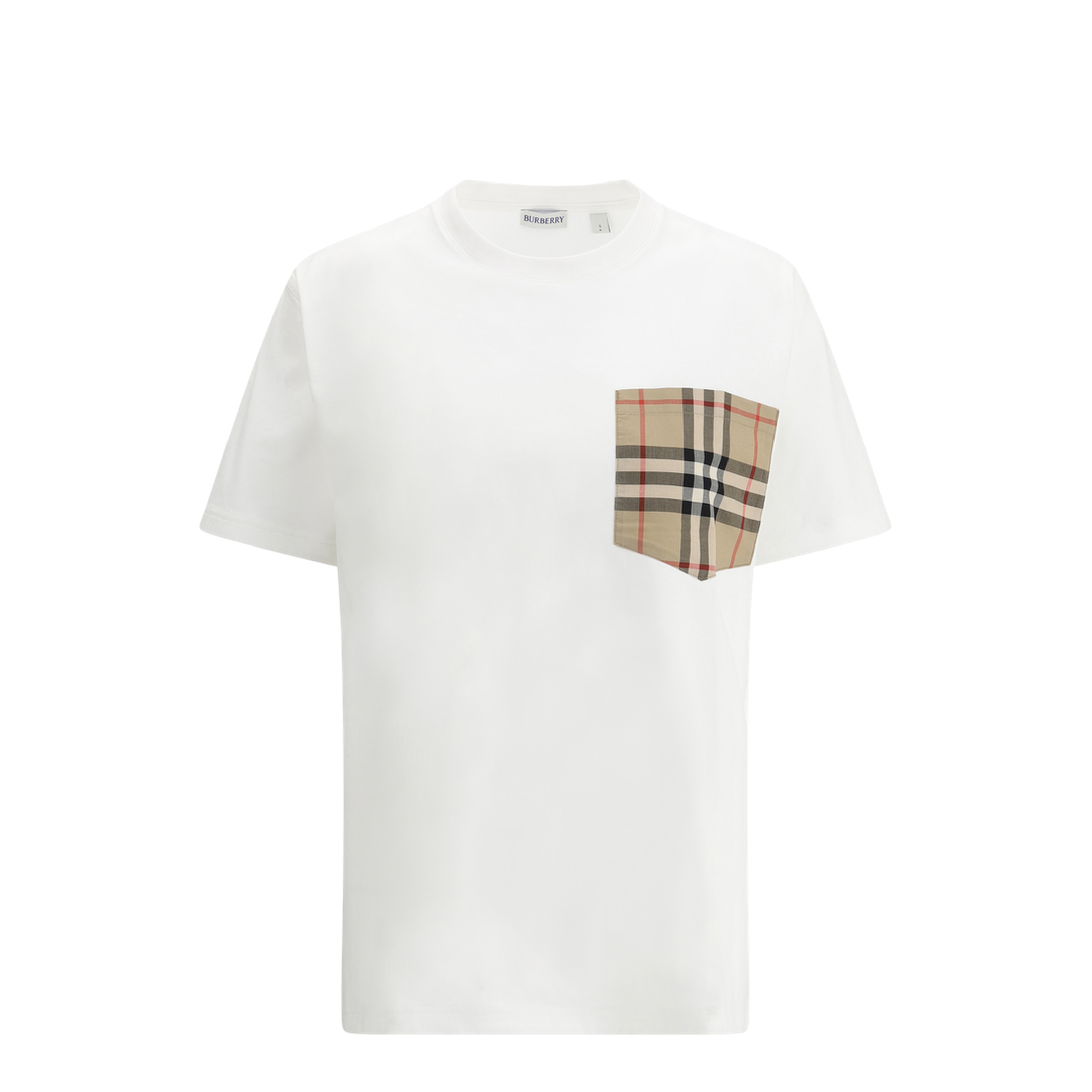 Archive Check Pocket T-Shirt - Image 1