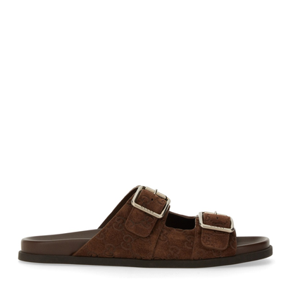 Leather Slider Sandal - Image 1