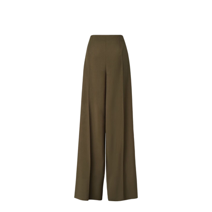 Trousers Wool Green - Image 3