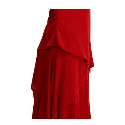 Draped Long Dress - Image 4