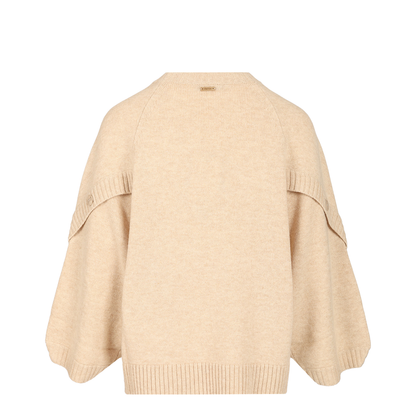 Oversized Wool and Cashmere Sweater - Image 2